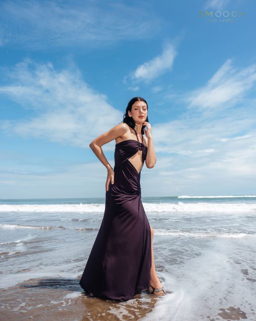 Smooch The Label Paloma Purple Maxi Dress